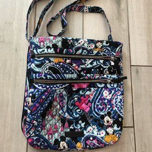Vera Bradley Disney Collection Paisley Triple Zip Hipster Bag. Only used twice.